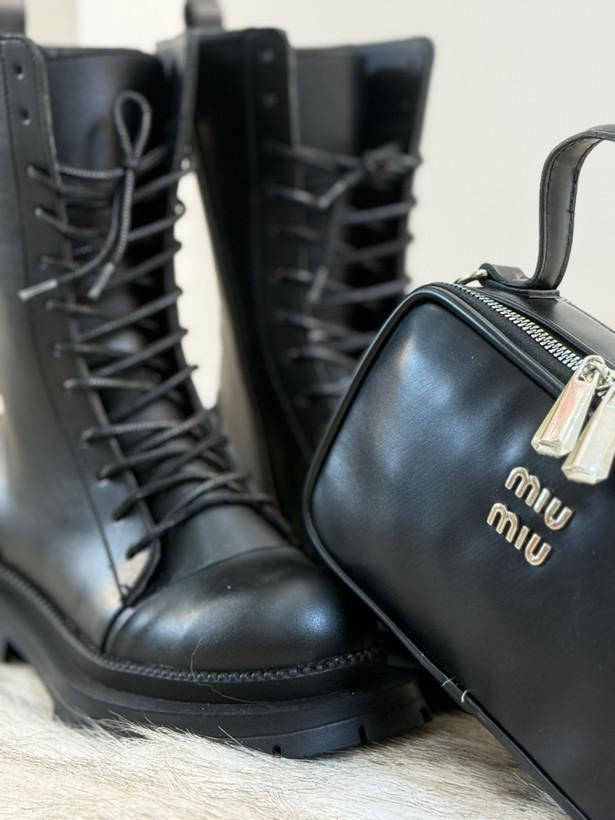 ست بوت و کیف مشکی